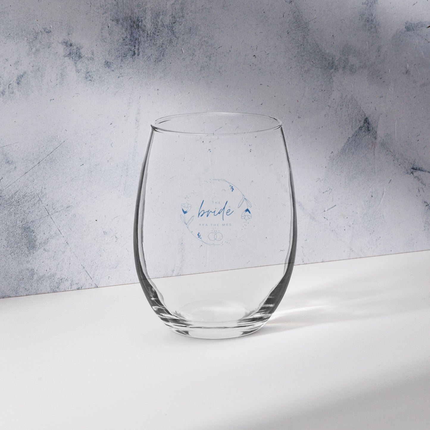 Bride to Be Stemless wine glass