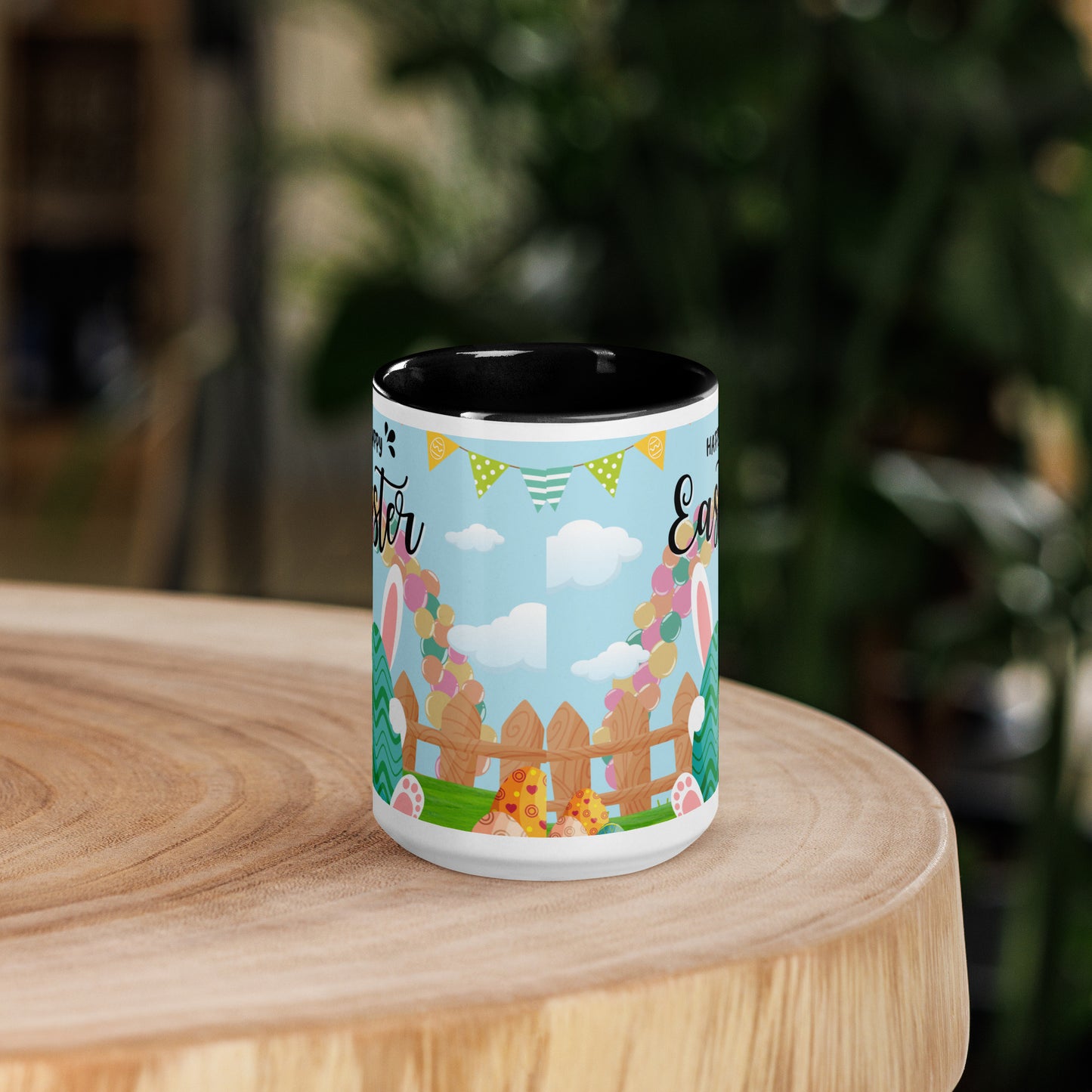 Easter Celebration Mug with Color Inside