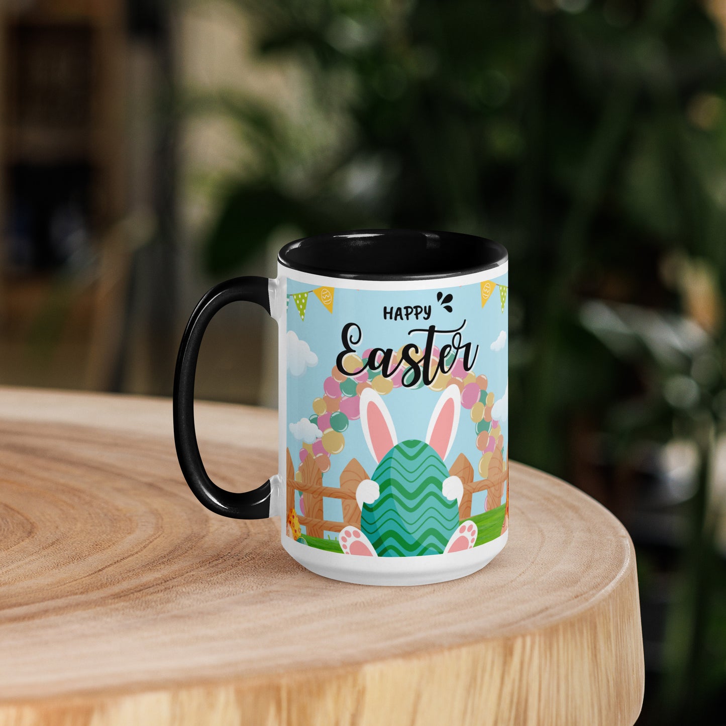 Easter Celebration Mug with Color Inside