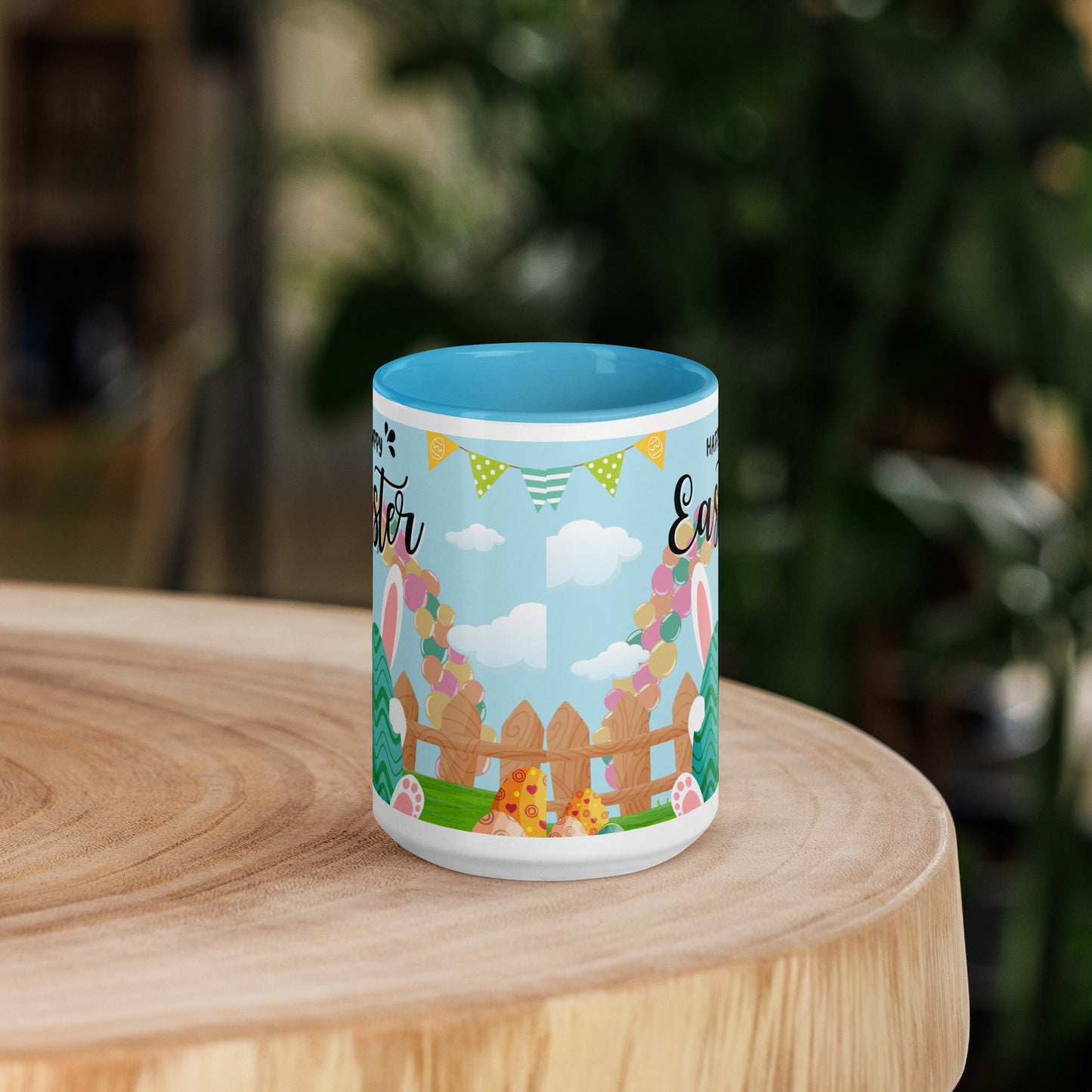 Easter Celebration Mug with Color Inside